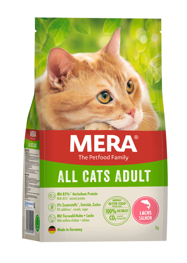MERA Katzen-Trockenfutter All Cats Adult Lachs